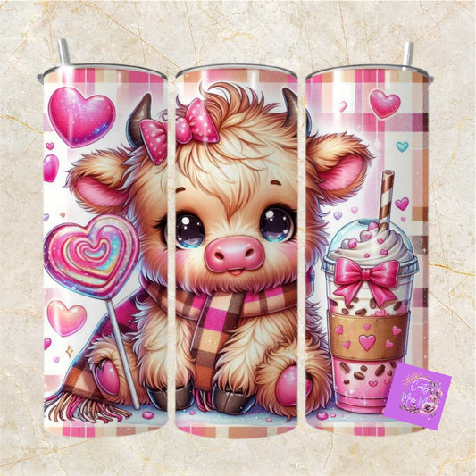 Cute Coffee Baby Cow-Tumbler