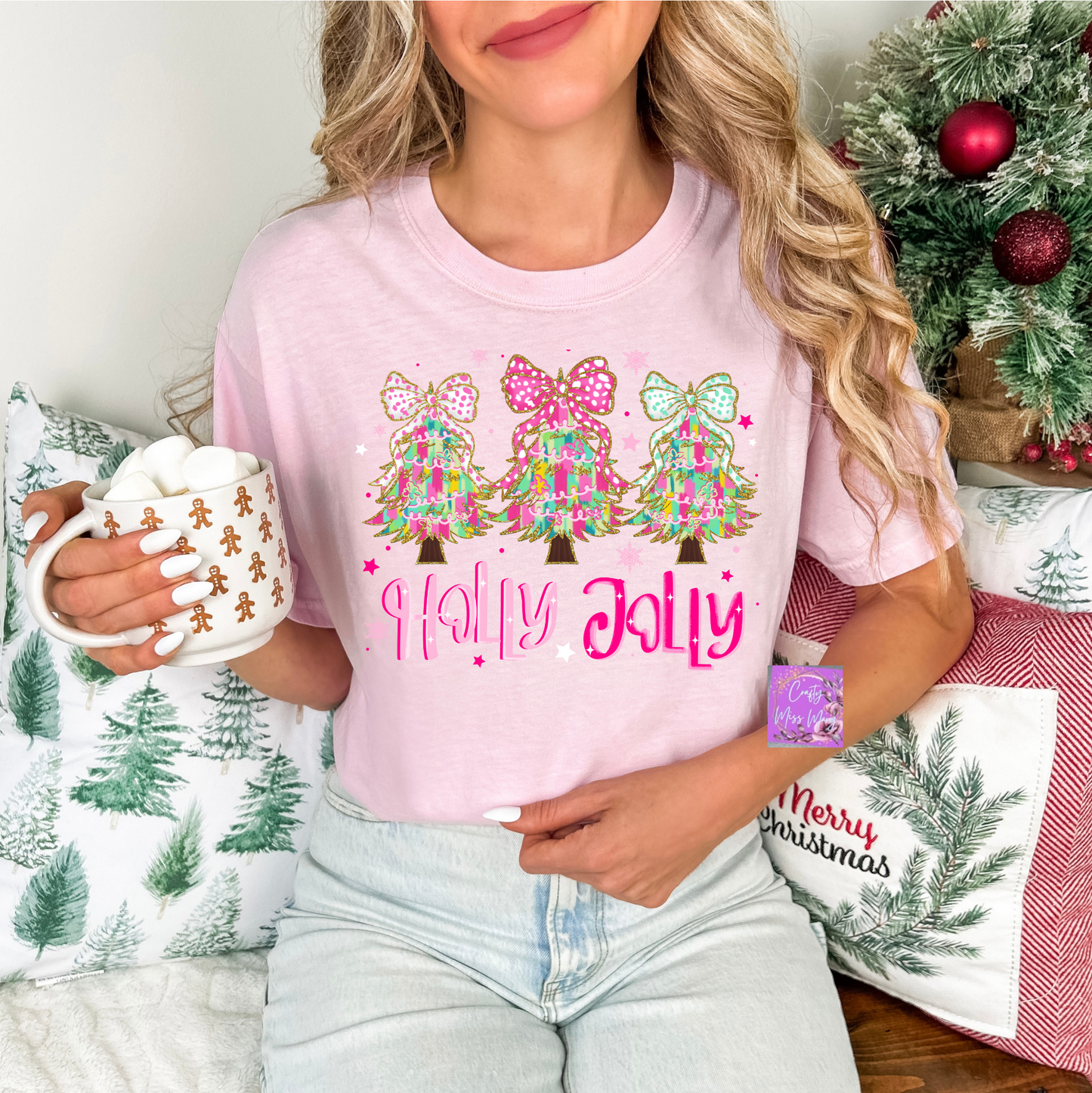 Holly Jolly Cristmas -Shirt